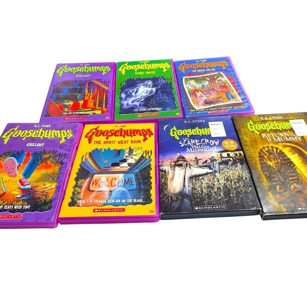 Goosebumps 7 DVD Bundle.